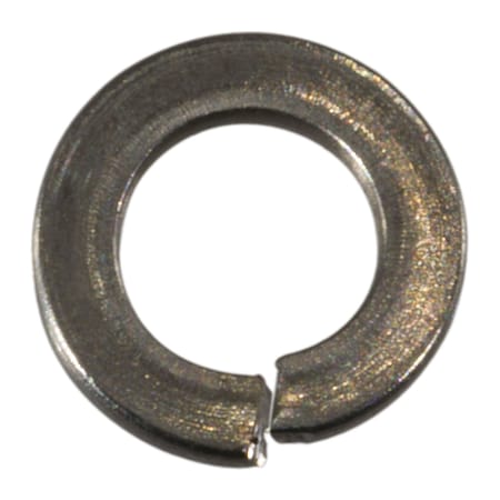 Midwest Fastener Split Lock Washer, For Screw Size 4 mm 18-8 Stainless Steel, Plain Finish, 50 PK 69591